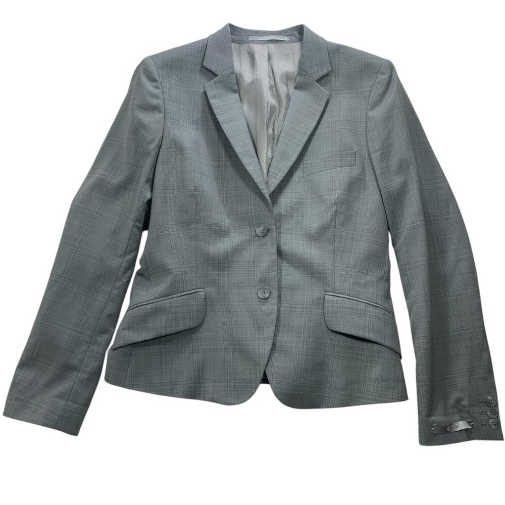 TIGER OF SWEDEN tailored Emily Wool Blend Fully Lined light Grey Blazer size 42